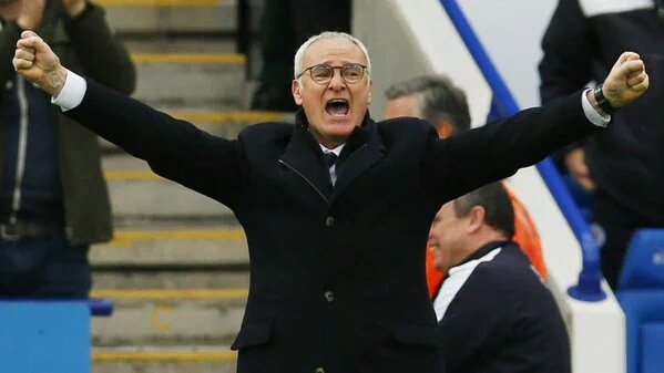 LCFC_esp's tweet photo. HISTORIA ABSOLUTA. RANIERI CLAUDIO. MUCHAS GRACIAS https://t.co/HhMCCYH2Y0