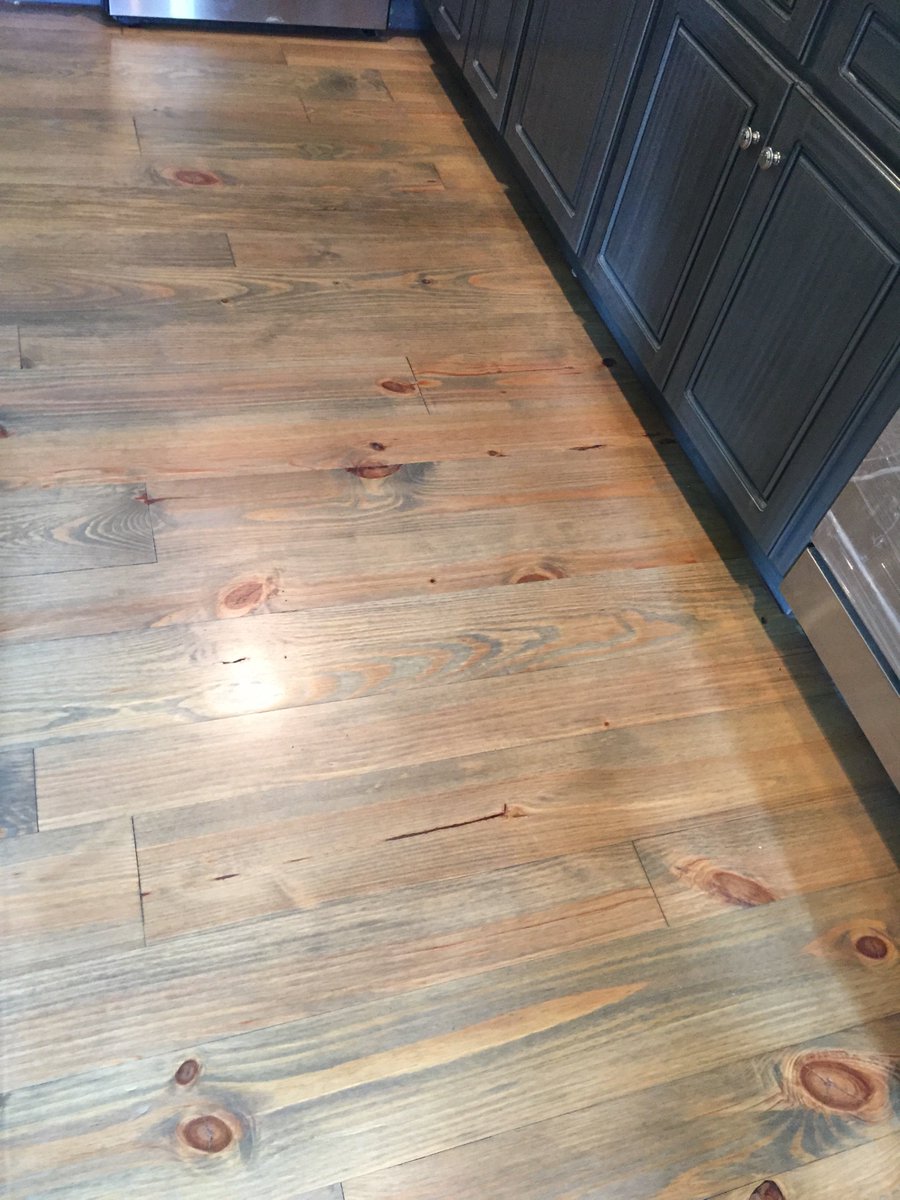 jebboggus's tweet image. Jeb really knows how to make things look amazing! These floors were finished with a special technique.