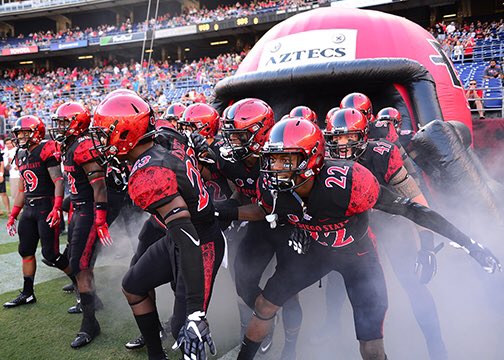 brandonmckinn20's tweet photo. Blessed to receive an offer to play at San Diego State University #GoAztects https://t.co/x5LMpu6MiC