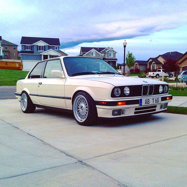 Braden's looking clean. #Utah_E30s