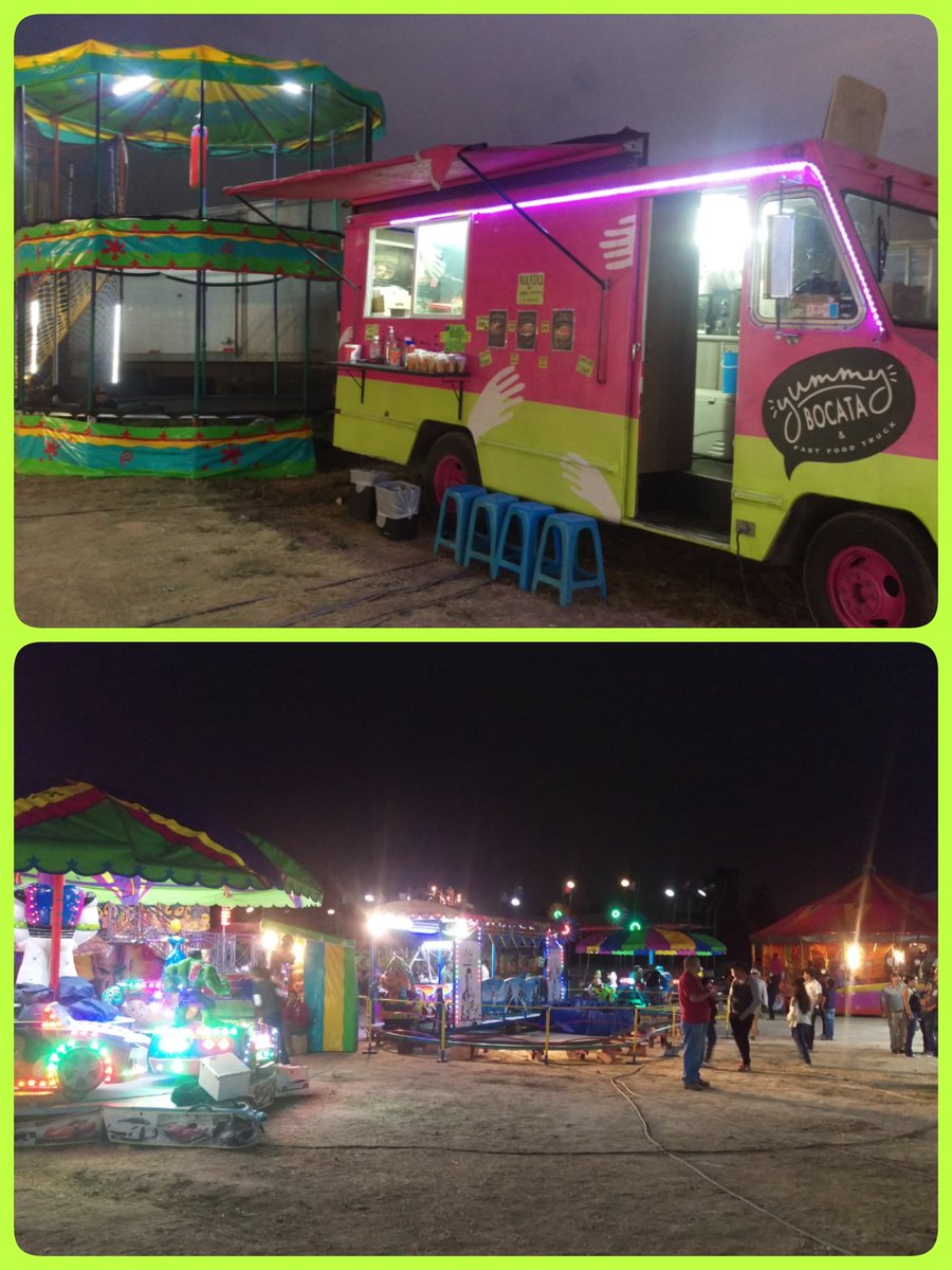 ¡Y que comience la fiesta! #Tepotzotlán #FeriaDeSantaCruz #LunesDivertido ¡Jálense que que hay de todo! #YummyTime