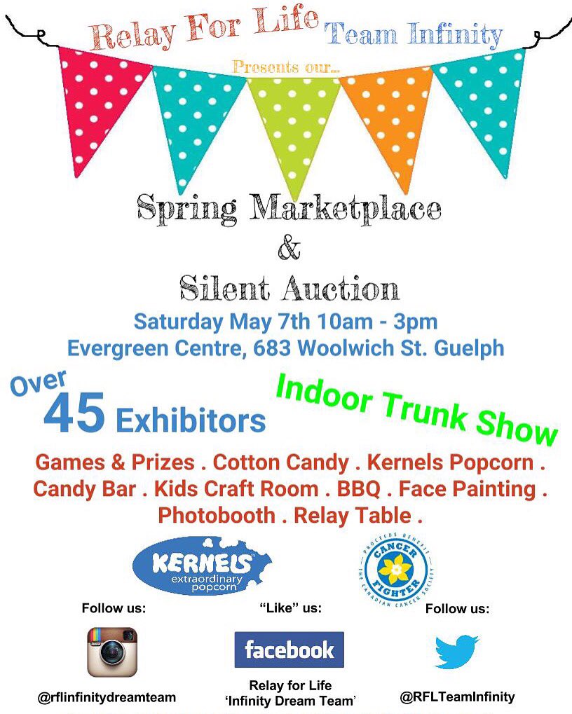 RFLTeamInfinity's tweet photo. Community friends - please help spread the word! #rflspringmarketplace @GuelphTribune @snapdGuelph @MTavares_Guelph https://t.co/wvxF84TlUc