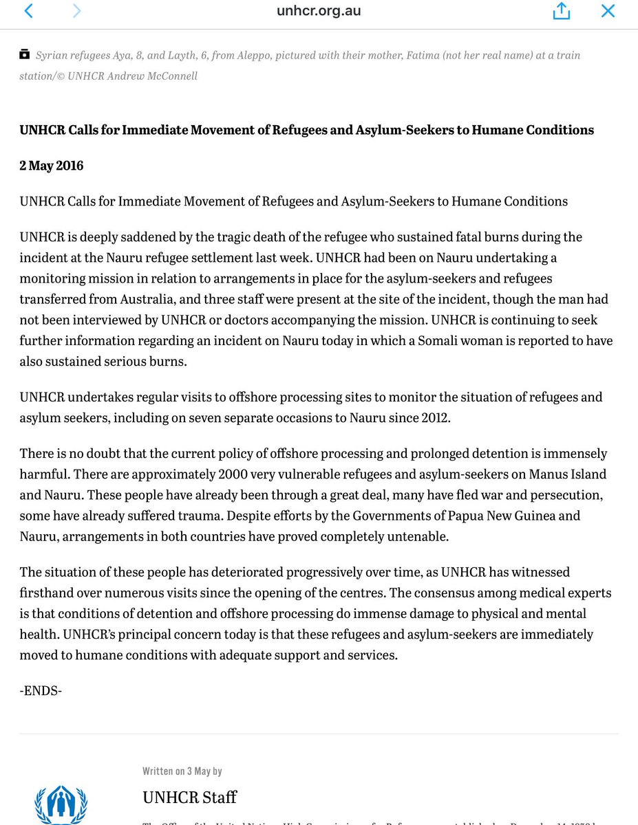 HelpRefugeesOZ's tweet image. Ok watch Duttons presser then read this, something is not adding up @TurnbullMalcolm