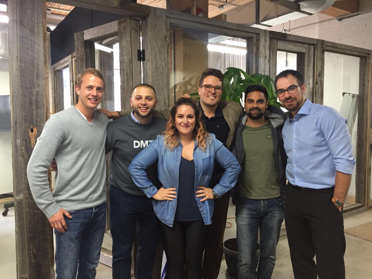 asnobar's tweet photo. Had an amazing day w @MaxVogrin touring the city &amp; meeting w #DMZ alumni who have really made their mark. #dmz6 https://t.co/qQtGRE8H5R
