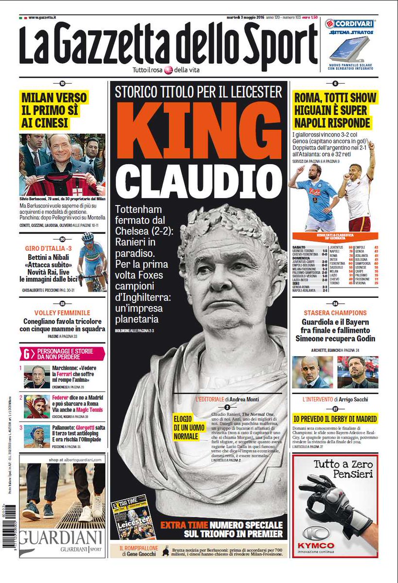 La Gazzetta dello Sport tweet media