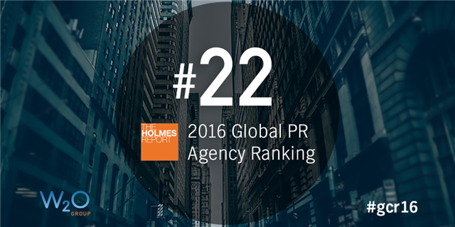 SethLDuncan's tweet photo. Proud of @W2OGroup, moving up the Top 25 global PR agency ranks. Thanks, @holmesreport. https://t.co/QQOYuEibYn https://t.co/mMbxpcpAfC
