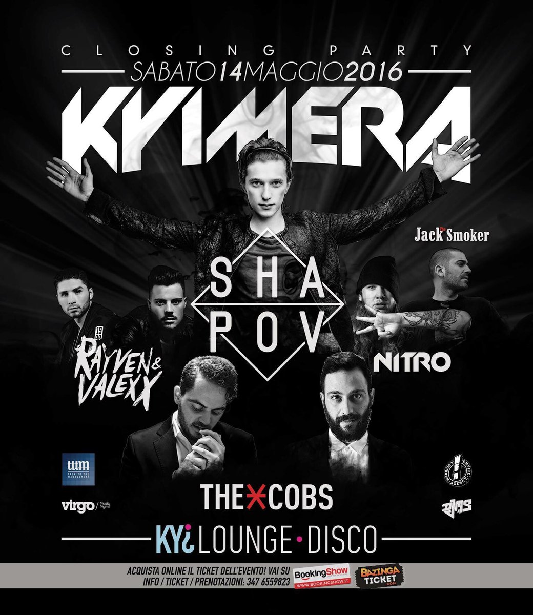 ValexxOfficial's tweet photo. 14.5.16 @kyloungedisco Modena ( Italy) w/ @ShapovMusic , @thecobsmusic #kyimera https://t.co/nSxKoNW0mS