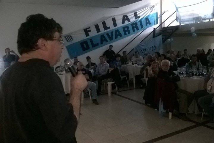 Linda Fiesta de Filial Pehuajo, lasFiliales de #Racing trabajando desde todo el País Por y Para el Club.