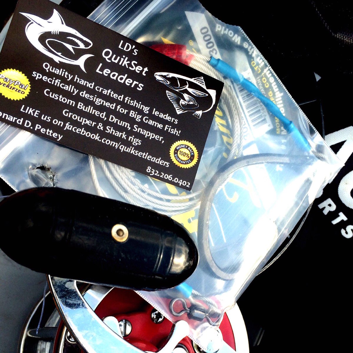 2deepE's tweet photo. TAKING FISHING TO THE NEXT LEVEL !! L.D Quickset Leaders ! #fishing #BecauseOfTwitter #bassmaster #2deepE #sharkweek https://t.co/iUO8PFs56d