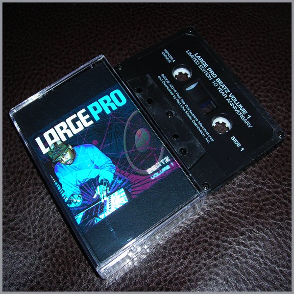 BeatTapeCo_Op's tweet image. Large Professor - Beatz Volume 1 (10 YEAR ANNIVERSARY) [Cassette] [2016] 
#LargePro #LargeProfessor #Tape #Cassette