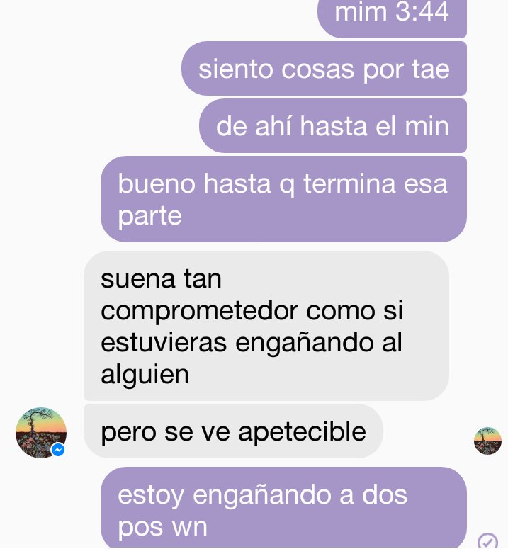niaeanto's tweet photo. una conversación típica con la Pau "Estoy engañando a dos pos wn" #SorryYoongi #SorryJeon https://t.co/hlstCc34a6