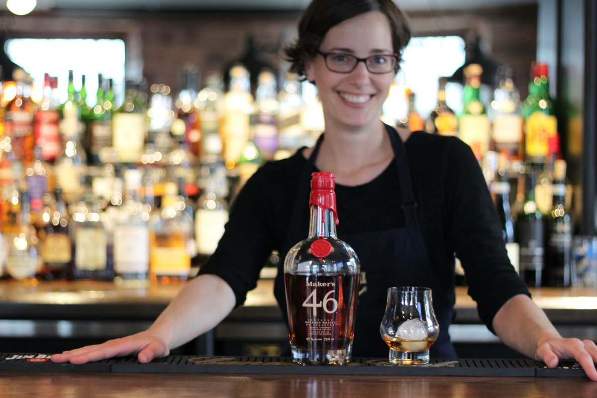 MaisonPubBrit's tweet photo. This week, Catherine suggests Bourbon, Makers 46 https://t.co/Liy3xzrGj1