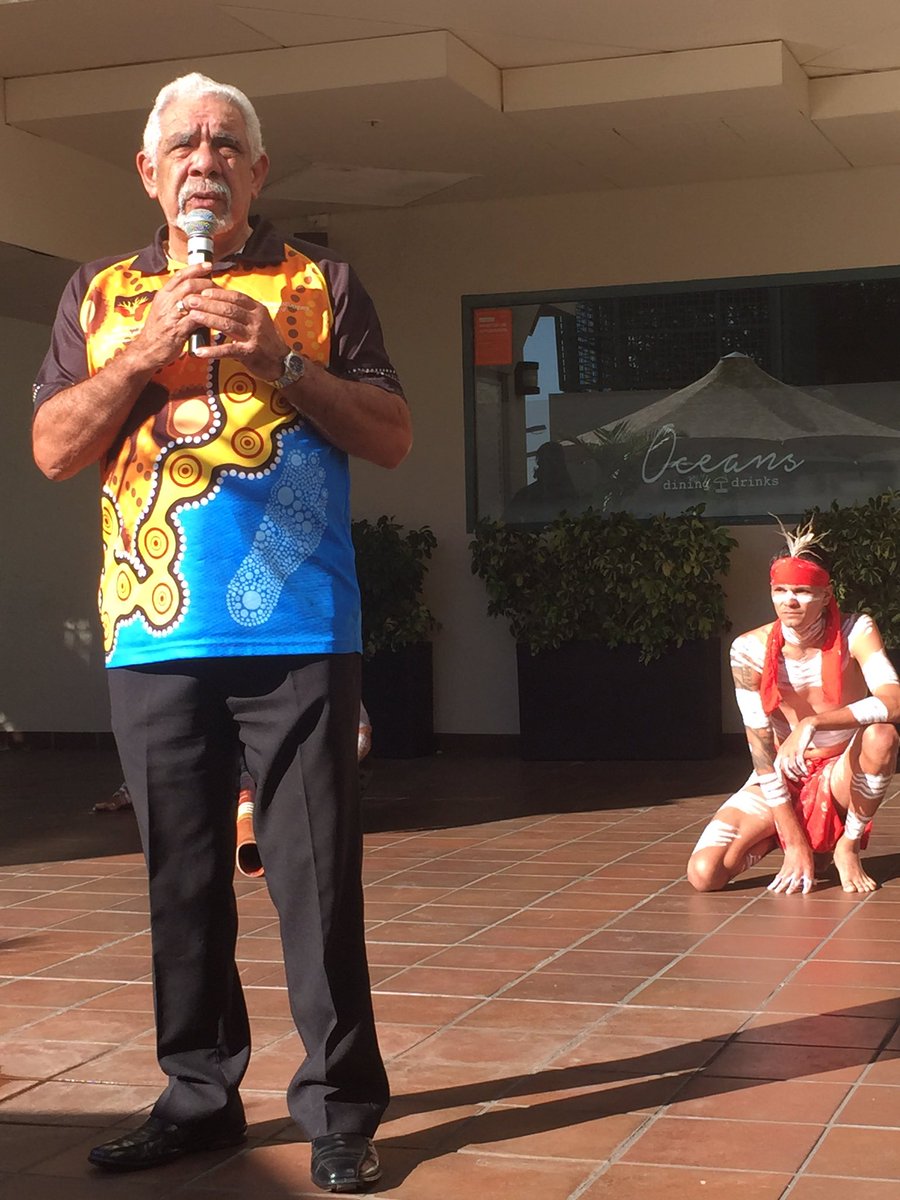 mariemcinerney's tweet photo. Welcome to country #AHMRC16: Uncle Allen Madden: sorry for not speaking in Language: ‘our mob was flogged if we did” https://t.co/NnzHV2iQgV