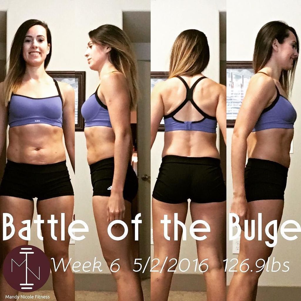 mandynicolefit's tweet photo. It's that time again.... #girlswholift #muscles #battleofthebulge #progresspic #progressno… https://t.co/qm1X7H42Yr https://t.co/Cek3j5aEQo