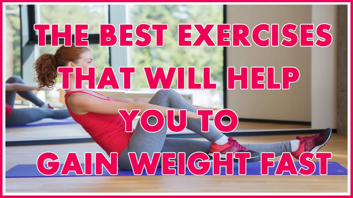 weightgain_tips's tweet photo. The Best Exercises That Will Help You To Gain Weight fast.
https://t.co/GXGo0WFaBC
#gainweight #gainweightexercises https://t.co/6miYaJQyNv