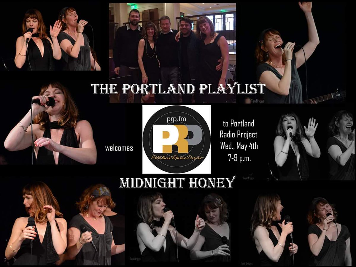 BLTProduction's tweet photo. #excited for #wednesday #midnighthoney @PDXRadioProject #shellyrudolph #bregregg @PortlandNotes prp.fm 7-9pm https://t.co/ngN6yWoRiu