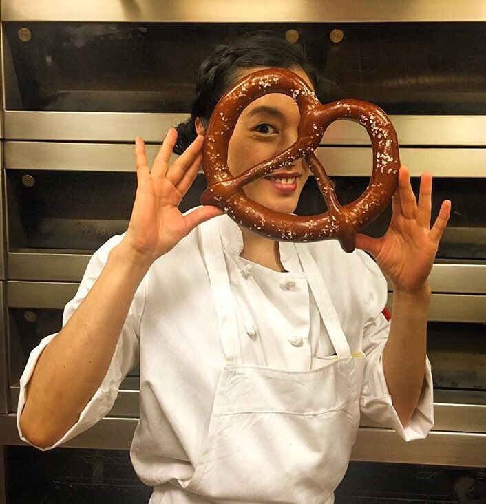 Cheering on our Outstanding Pastry Chef, <a href="/jenyeepastry/">jennifer yee</a>, from NYC! #JBFA2016 #oui