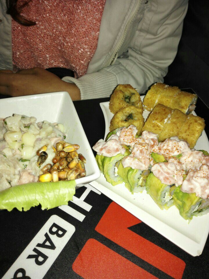 eldorodigo's tweet photo. Y llegaron los 7 mesas con mi negra (at @NiuSushi in Las Condes, Región Metropolitana) https://t.co/Xaajgdpll4 https://t.co/7pW8WyGk7T