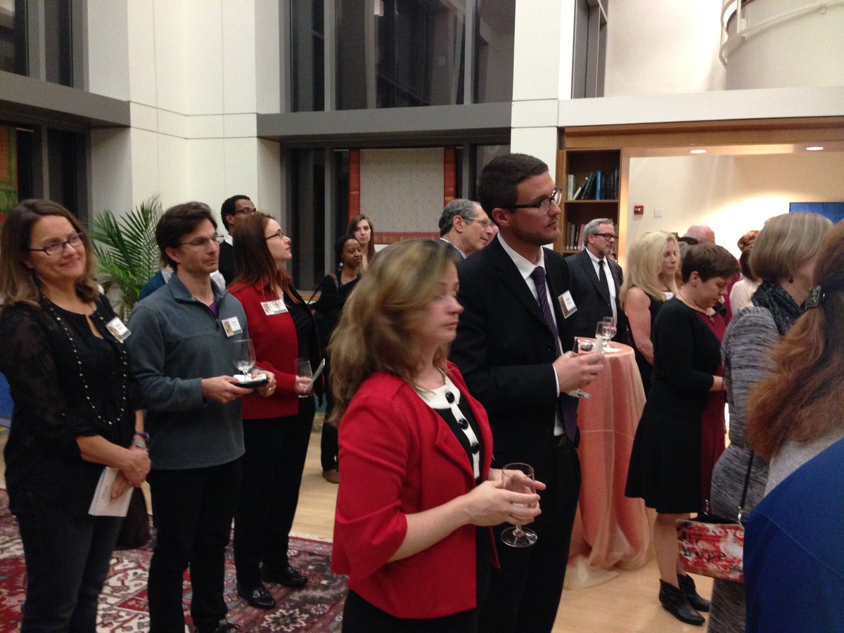 AmandaWorking's tweet photo. An attentive audience here at @IIRGMU #immigAandE event. https://t.co/YjPoGpbXHI