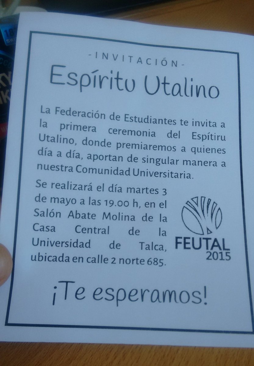 ManuAcuna's tweet photo. Mañana mañana !! #EspitiruUtalino #Utal #feutal https://t.co/ShZQIuuaY7