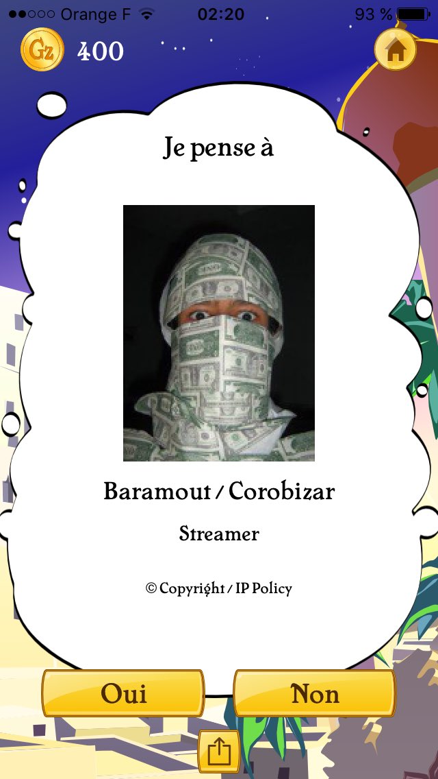 DameShono's tweet photo. @Corobizar qu'es-tu fou sur akinator? https://t.co/0qHizvpGBn