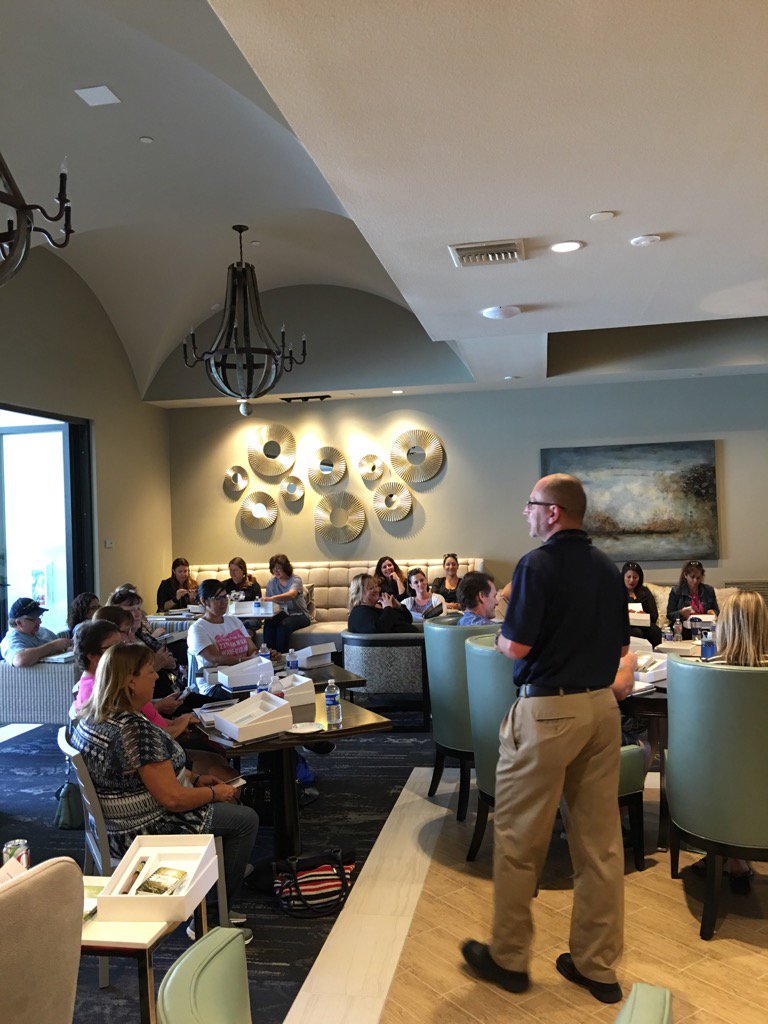 Launching Leader in Me! Great venue at local Skye apts! #wave