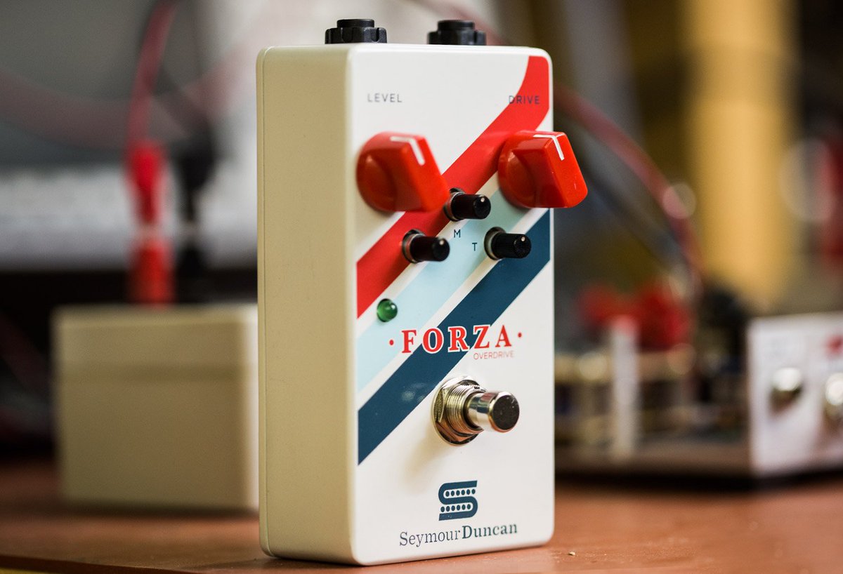 SeymourDuncan's tweet photo. Here’s more info on our newest pedal, the #ForzaOverdrive: https://t.co/q7g53zc207 https://t.co/SkQaWLmogC