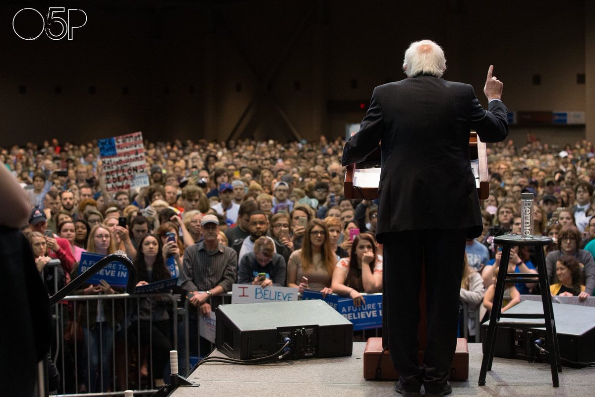 ToshaRoush's tweet photo. BERNIE! #BernDownForWhat #BernieSandersforPresident2016 #FeelTheBern #o5p #bernie https://t.co/wzVTrzmRu1