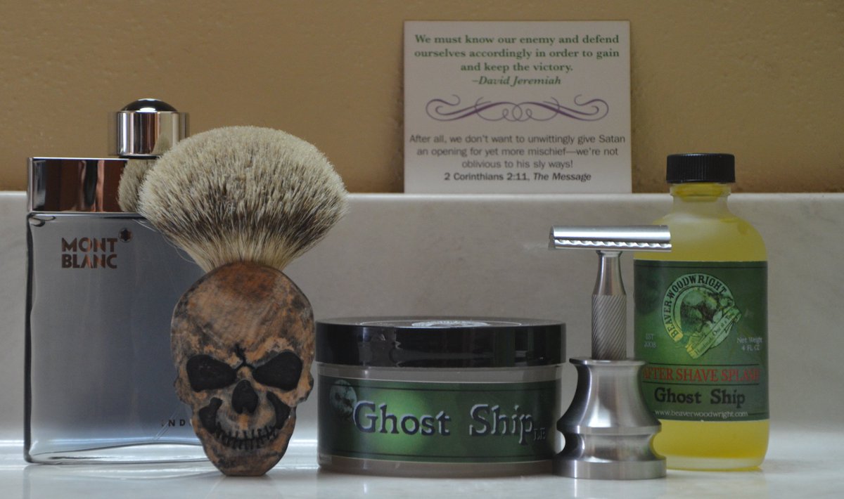 #SOTD 5/1/2016 <a href="/AboveTheTie/">Above The Tie, LLC</a> Atlas S1 <a href="/BlemBrushworks/">Blem BrushWorks</a> The Jolly Roger Silvertip <a href="/BeaverWW/">Chloejun (소준)</a> Ghost Ship <a href="/montblanc_world/">Montblanc</a>