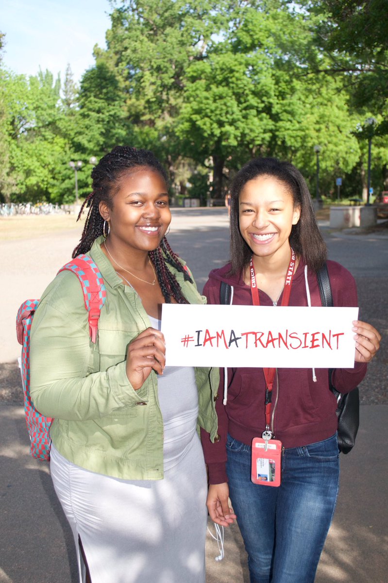 ChicoTransients's tweet photo. We're CSU Chico students who are #transients. We aren't community members experiencing homelessness #iamatransient https://t.co/dvdqfp0Ap2