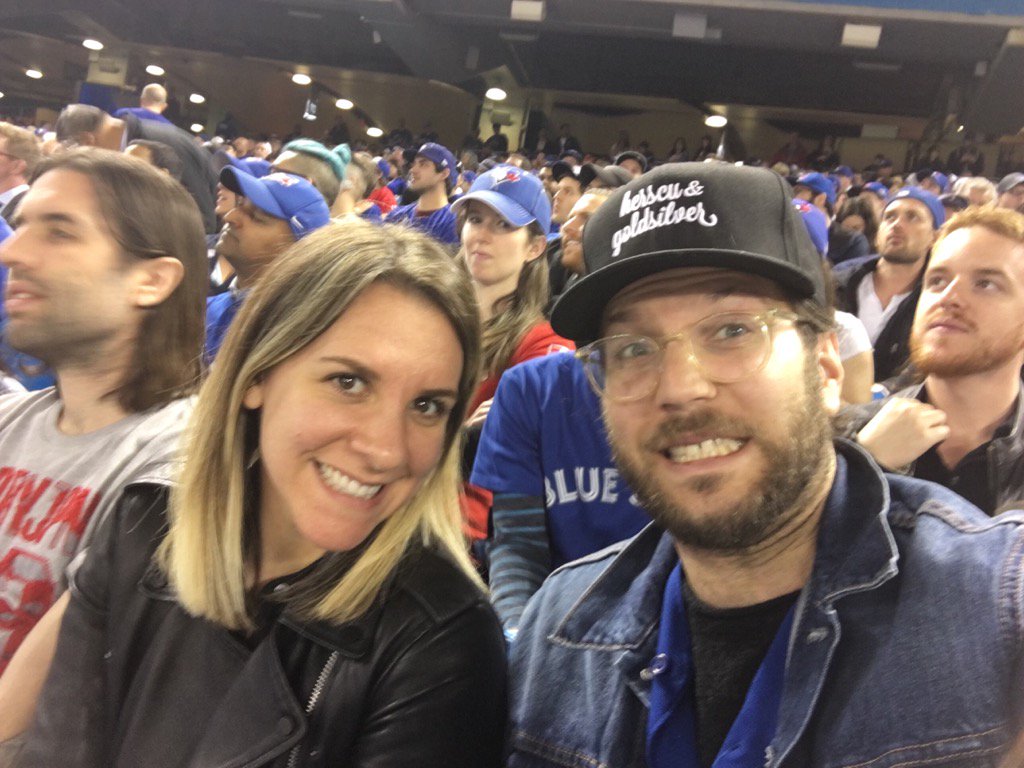 At the game w/ .<a href="/ashbergs/">Ashleigh Berger</a> #BlueJays #OurMoment