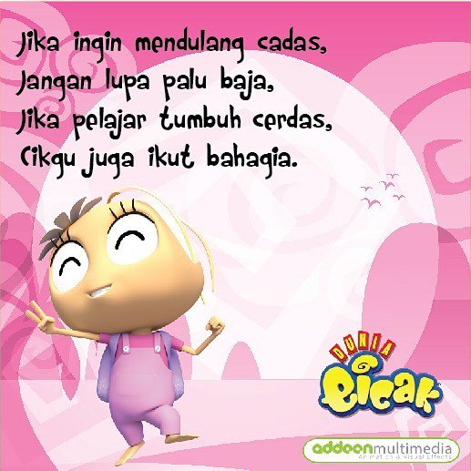 Dunia Eicak On Twitter Mari Layan Pantun Kak Elly Duniaeicak