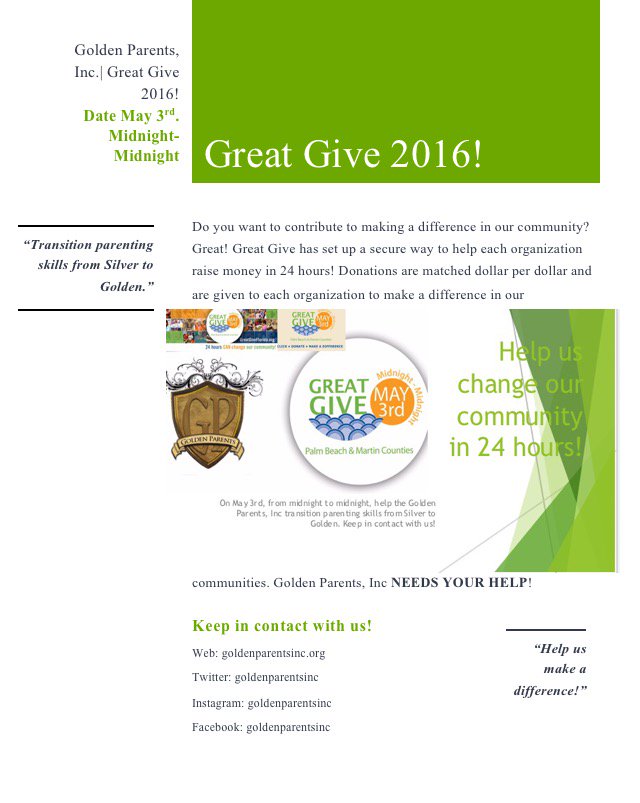 Golden Parents, Inc. (@goldenparents) on Twitter photo 