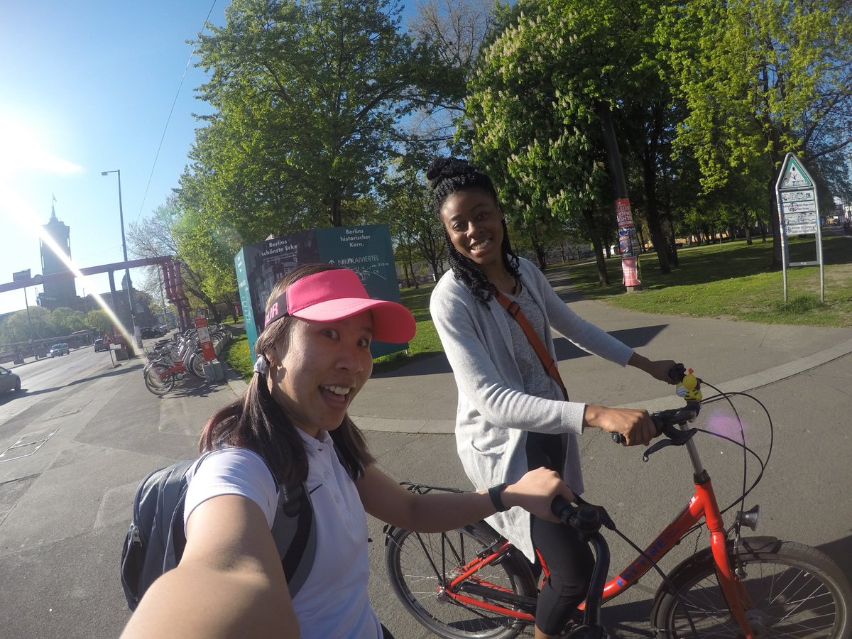 CSLatVCU's tweet photo. A 2-wheel tour of Berlin: learning how history shaped Germany's sport landscape #CSLinEurope
https://t.co/ruFbzPgGyj https://t.co/OeJj4xgd8e