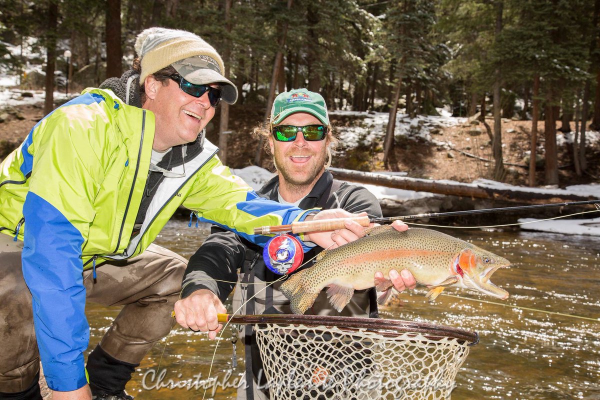 VailPaulie's tweet photo. @AbelFlyReel loving the reel!!! https://t.co/CmtZES1ege