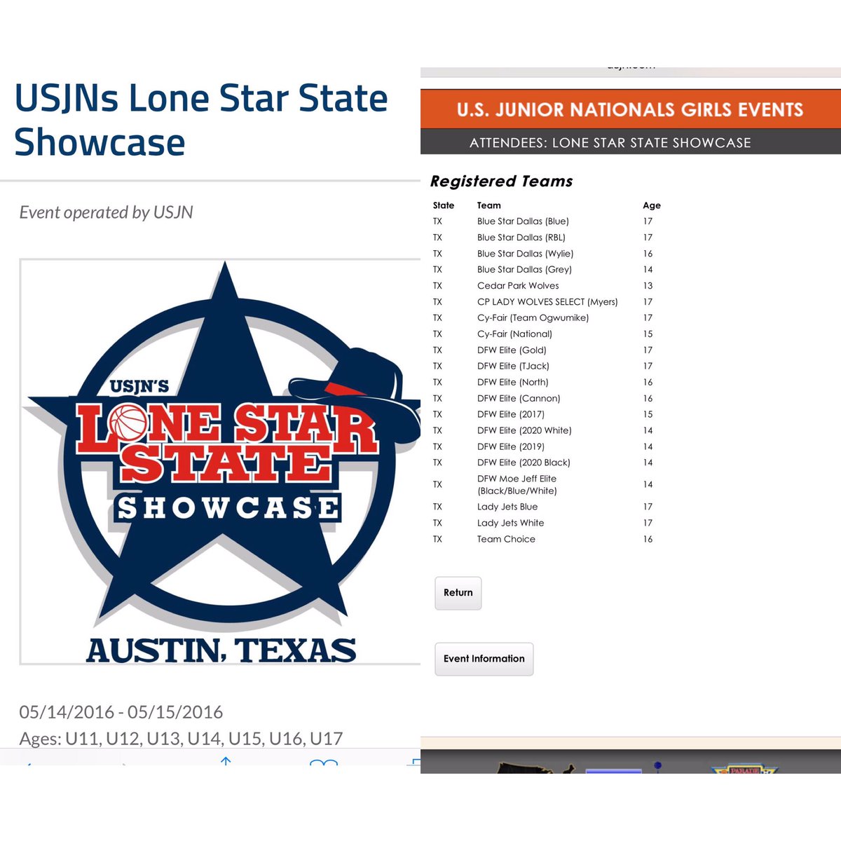 BSTALLSTARS's tweet photo. 5/14-15  20 teams has already signed up what's stoping you.. Three EYBL programs will be there... https://t.co/qWKJIgh5pX