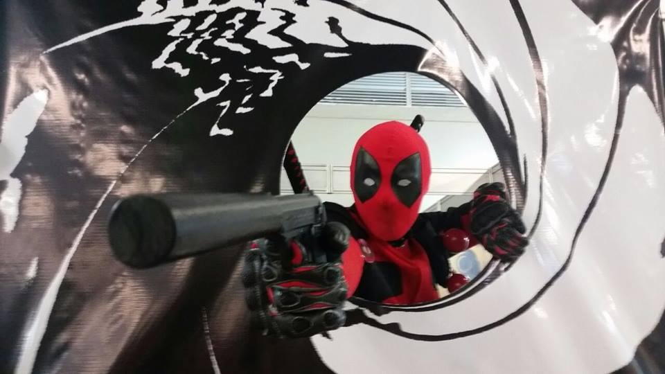 Reeh_dead_'s tweet photo. chei de # agora kjhkjh #Deadpoolbr #Deadpool #cosplay #Cosplaybrasil #BrasilComicCon #BCC #BCC2014 https://t.co/eWIJbEVqY7