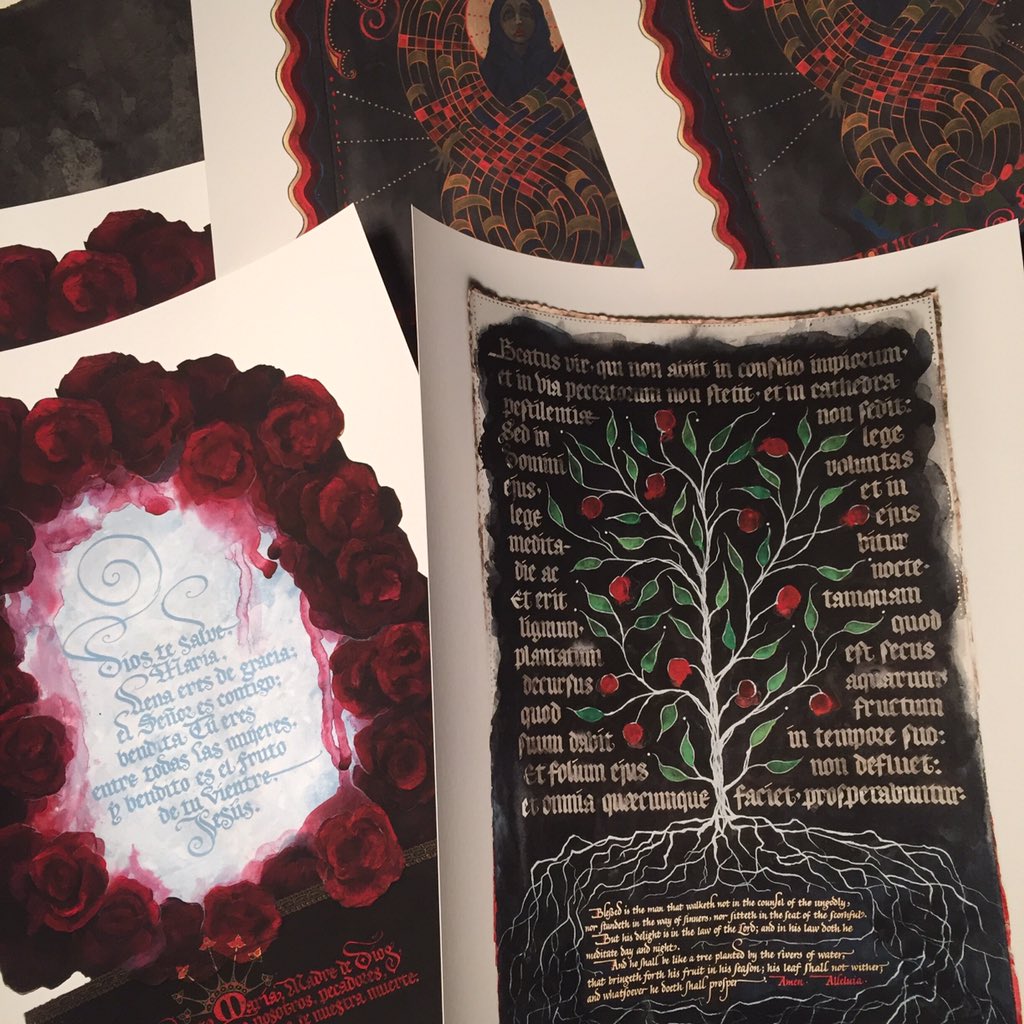 bellmanuscripts's tweet photo. Giclee prints ready to go for the opening this Thursday! Art@Church&amp;Main #HartfordCity #letsgoarts https://t.co/WtqqZpY9gE