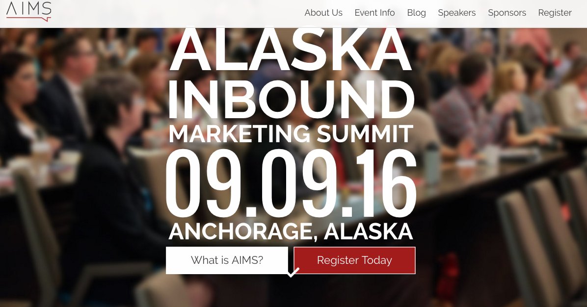 AlaskaInbound's tweet photo. Registration is OPEN for Alaska Inbound Marketing Summit 2016! Brought to you by @beaconmm https://t.co/RiCIUWHfpc https://t.co/FQRYIw6BcV