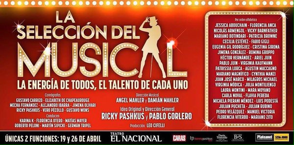 Recuerdo de la ultima funcion de <a href="/LaSeleccionMus/">La Selección Musical</a> junto con la talentosa <a href="/karinakactriz/">Karina K 🇦🇷</a> y la #1 Cici Manzi ♥♥♥