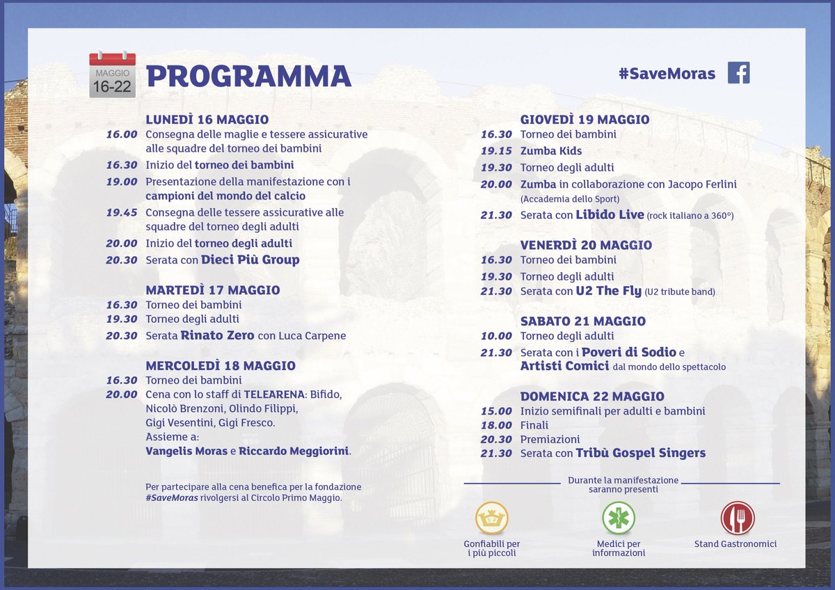 #TorneoSaveMoras
<a href="/VangelisMoras/">Vangelis Moras</a>, Meggiorini, Pacione, Garzon, Cossato, Marcolini. E poi Pavanel, Campisi ecc!