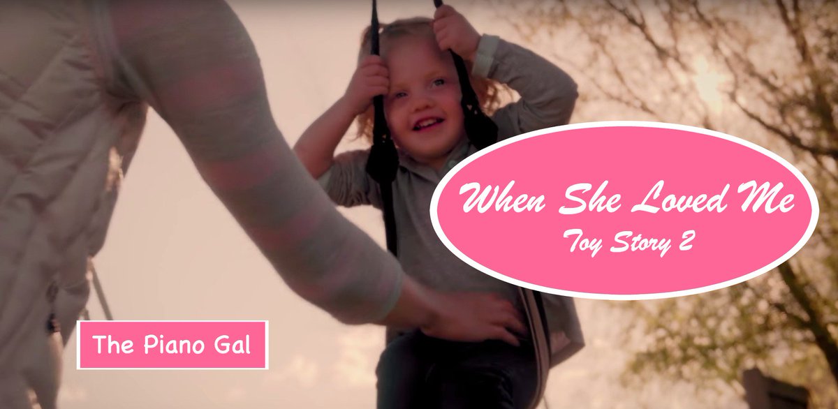 the_piano_gal's tweet photo. New video tomorrow morning at 10AM MST!! #ToyStory #MothersDay #TryNotToCry #FirstTimeSinging https://t.co/YEozDgoFPb