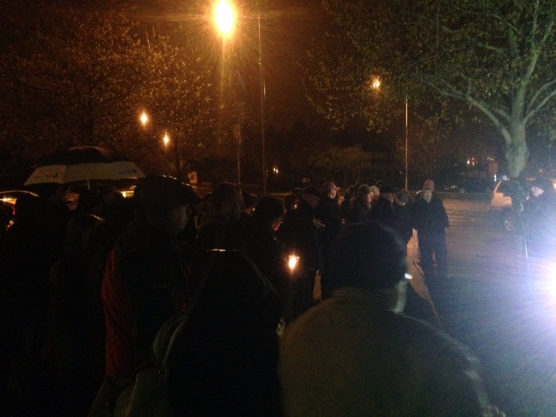 AMacCartaine's tweet photo. Vigil to mark the execution of the 1916 Leaders! They will never be forgotten! #jointherising https://t.co/9CFDMEBYnI