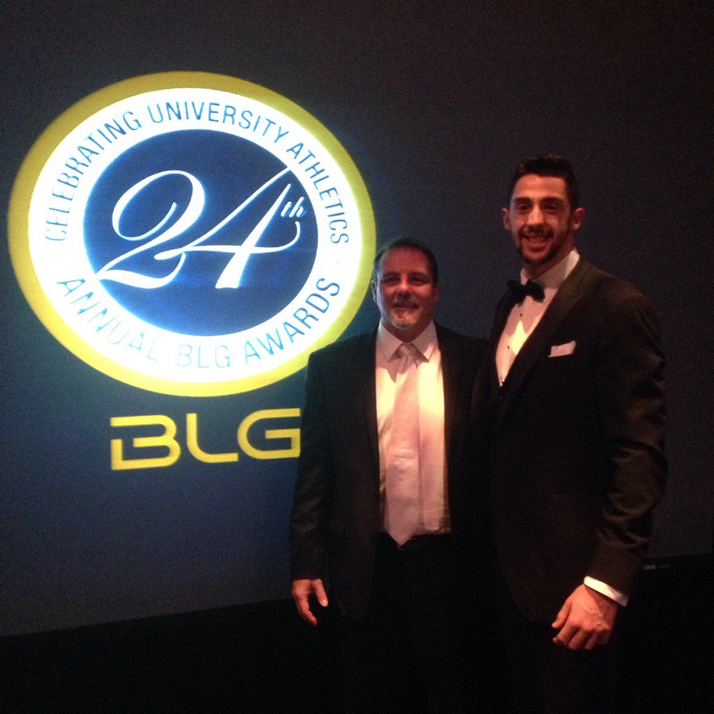 It's been a great ride working with <a href="/stephenmaar/">Stephen Maar</a> <a href="/McMasterSports/">McMaster Marauders</a> AOTY <a href="/OUAsport/">Ontario University Athletics</a> AOTY <a href="/BLGLaw/">BLG</a> nominee #nextlevelready