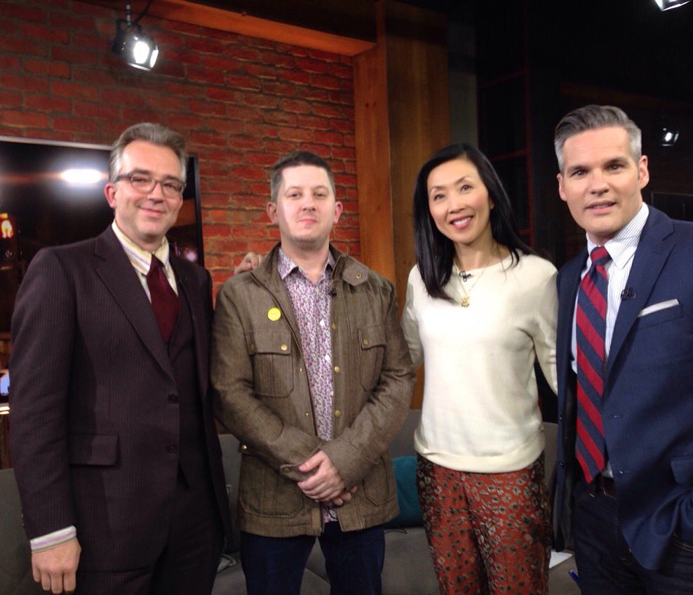 Tks <a href="/johnnybolton/">Johnny Bolton</a> <a href="/MarkHaneybass/">Mark Haney</a> for joining <a href="/CP24/">CP24</a> to chat <a href="/aimfortheroses/">Aim For The Roses</a> <a href="/hotdocs/">Hot Docs</a>. Next screening May 6 #HotDocs16