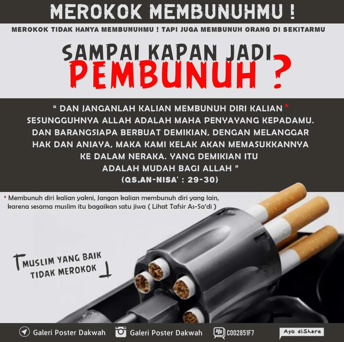 Koleksi 9 Gambar Poster Merokok Terbaru Gambar Vania Riset
