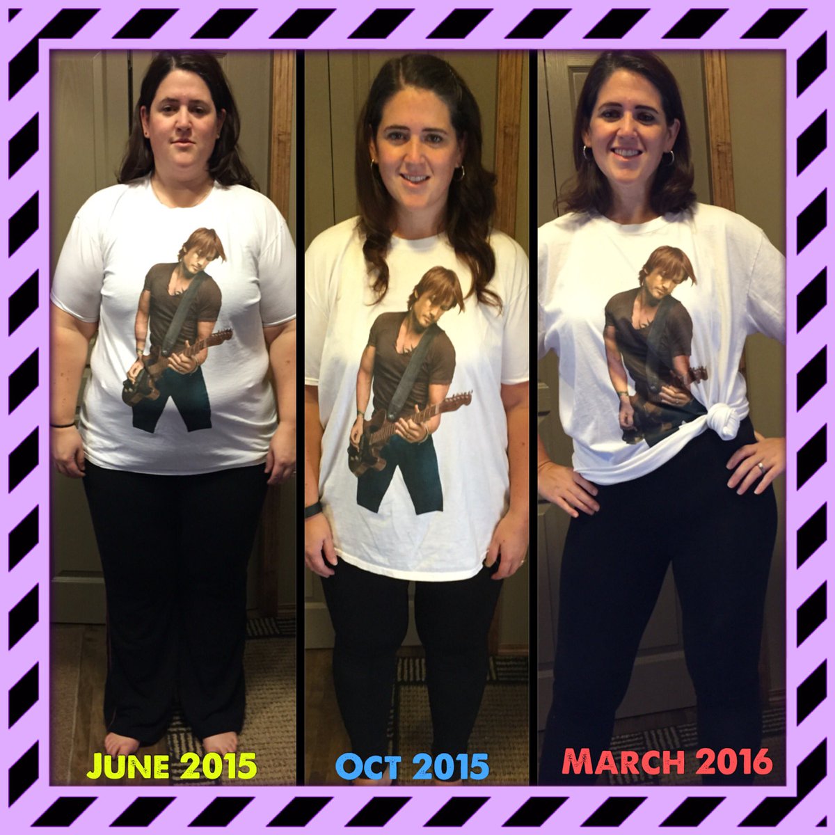 MichelleGinter's tweet photo. Hoping 4 VIP tickets tomorrow for @KeithUrban!! My reward for 130 lbs gone! $ is from selling all my fat clothes! 😀 https://t.co/YUiezbySqZ