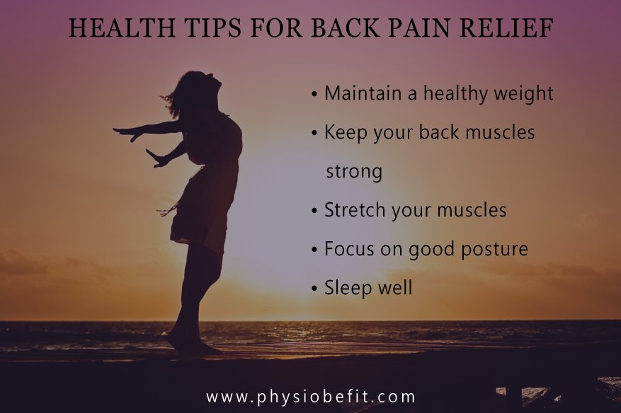 physiobefit's tweet photo. Simple things that can keep your back pain at bay #healthtips #HealthandWellness #StayFit https://t.co/4hFVCpBZWc