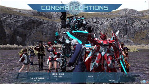 PSO2InBrigade's tweet image. マガツSHクリア！