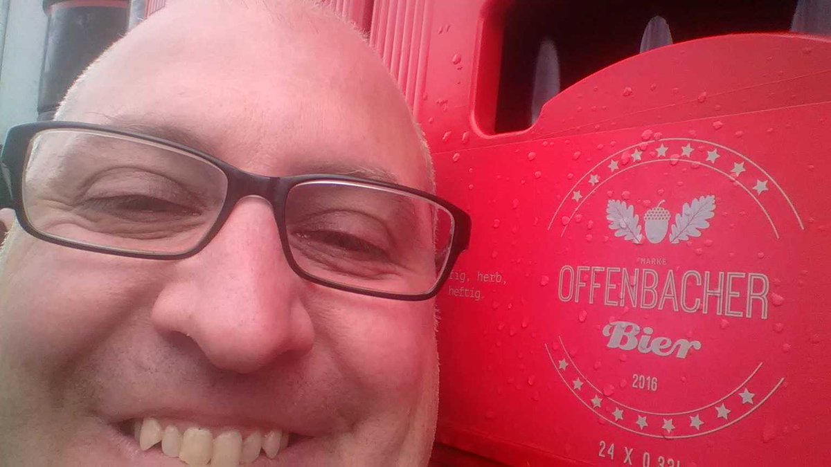 Selfie mit #offenbacherBier